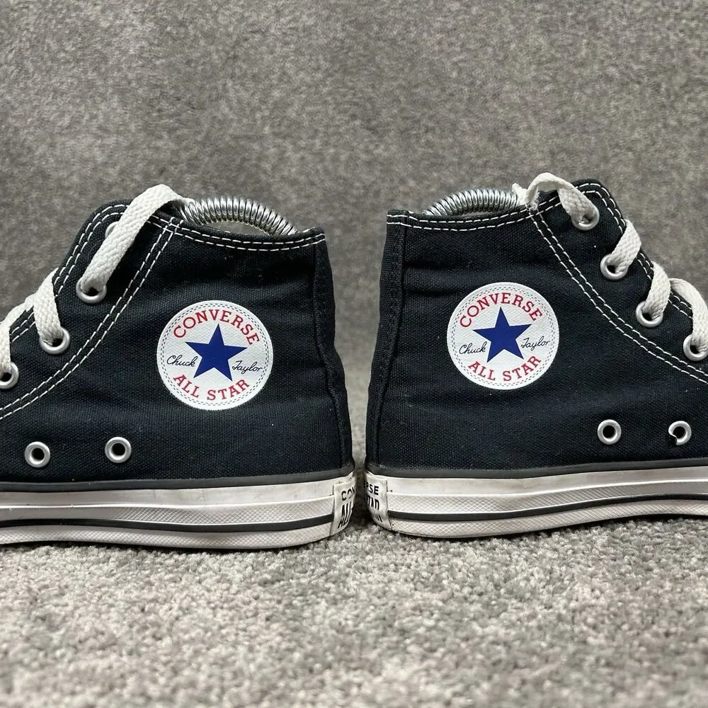 Converse Chuck Taylor All Star Hi 3J231C Kids Sz 2.5 Black Athletic Skate Shoes